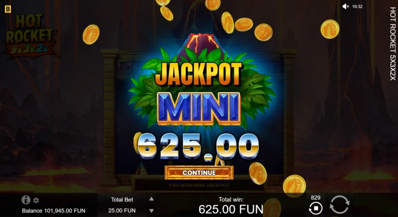 Hot Rocket 5x 3x 2x — Jackpot Max x1000